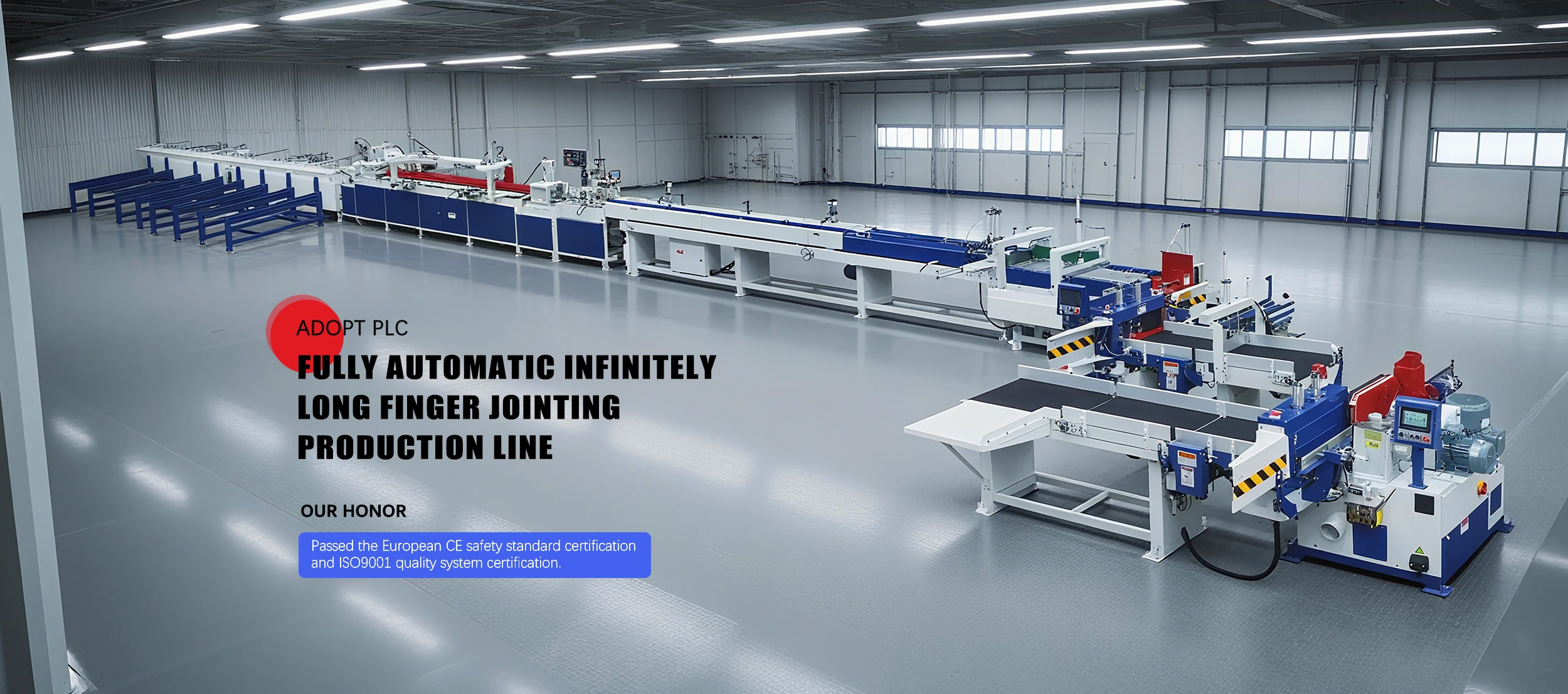 ประเทศจีน โรงงาน สายการผลิต Finger Jointing